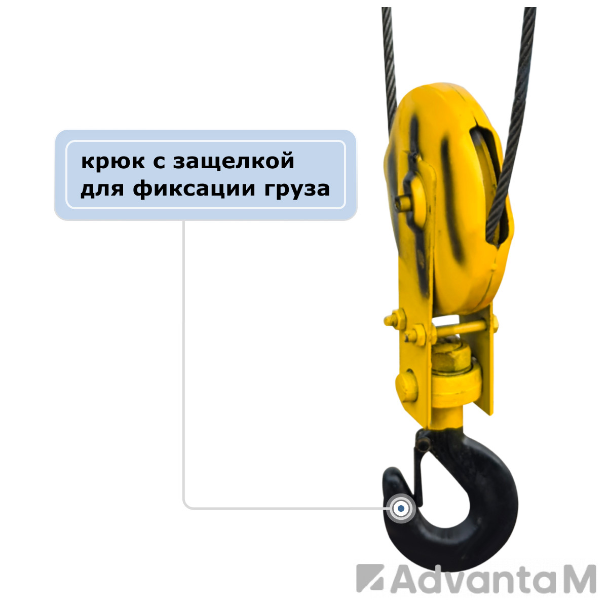 Таль электрическая канатная (380В) GEARSEN CD 5,0т, 9м - 4