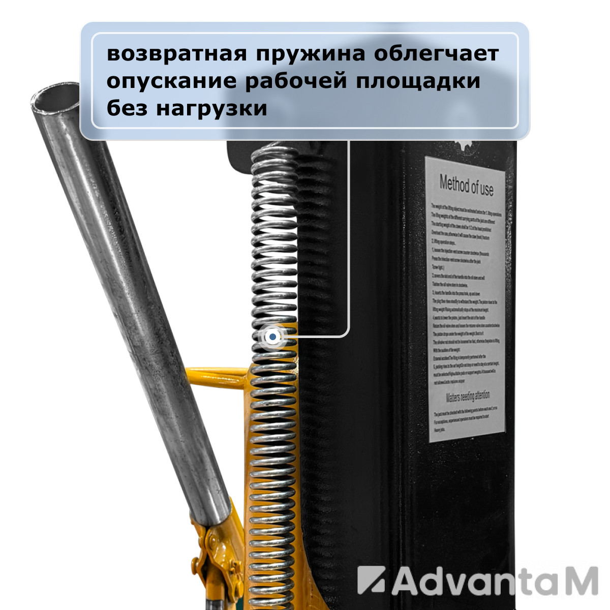 Домкрат гидравлический с лапой GEARSEN MNS 15 - 4